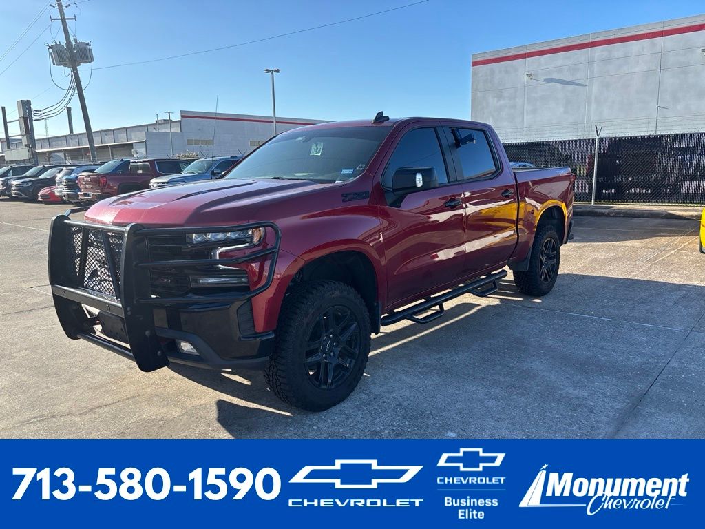 2022 Chevrolet Silverado 1500 LTD LT Trail Boss Red at Classic Elite Chevrolet Sugar Land