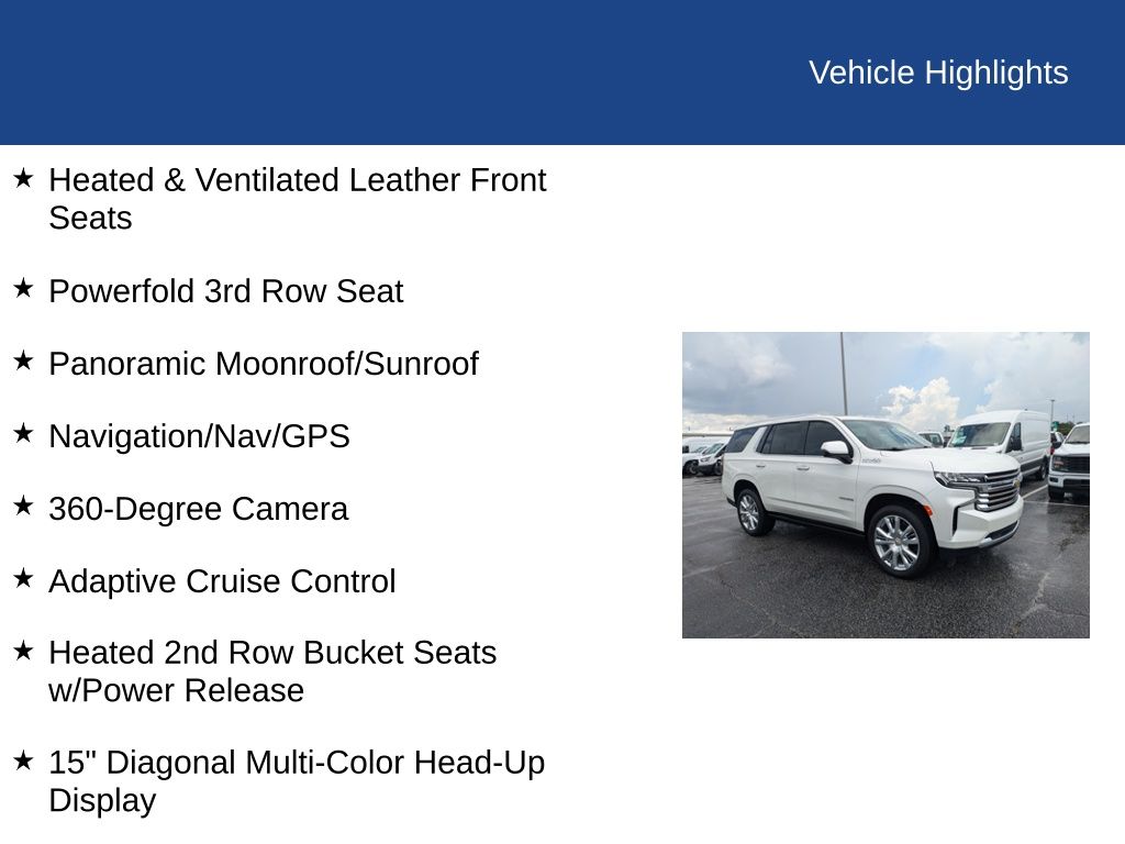2024 Chevrolet Tahoe High Country