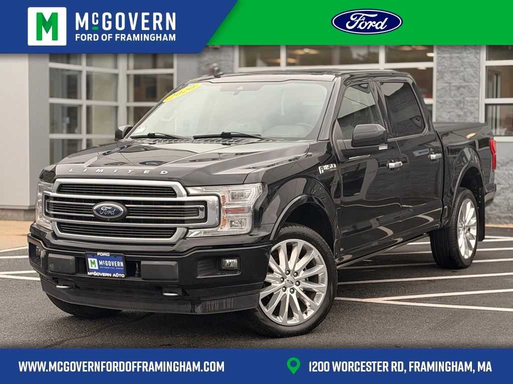 Black 2020 Ford F-150 Pickup Truck Four-Wheel Drive Automatic
