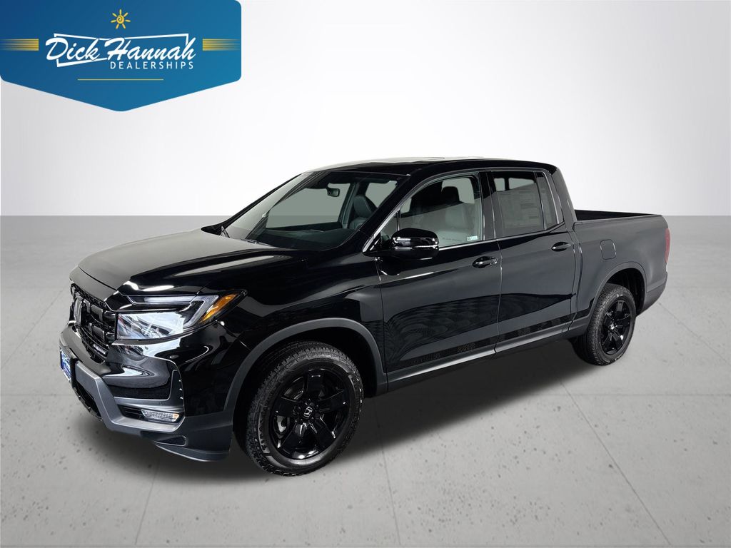 Crystal Black Pearl 2026 Honda Ridgeline Pickup Truck All-Wheel Drive 9-Speed Automatic