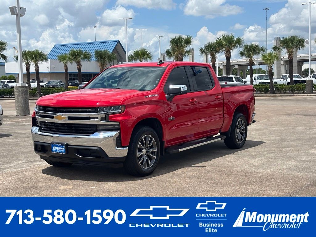 2019 Chevrolet Silverado 1500 LT Red at Bayway Cadillac of The Woodlands