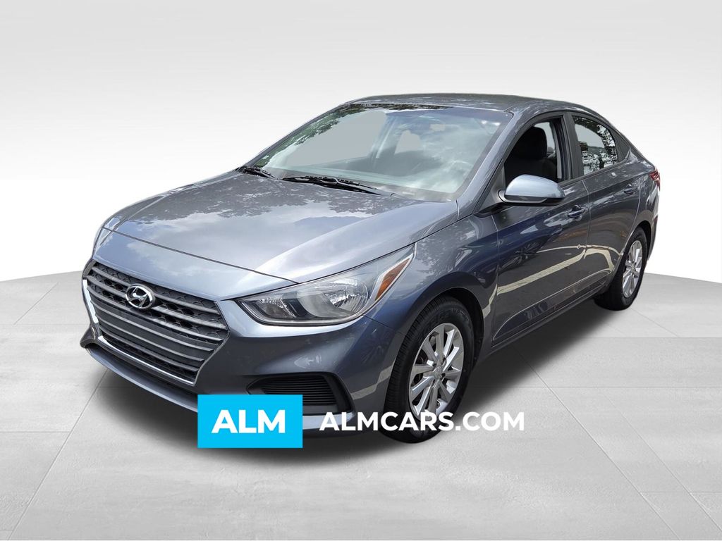 Urban Gray 2018 Hyundai Accent Sedan Front-Wheel Drive 6-Speed Automatic