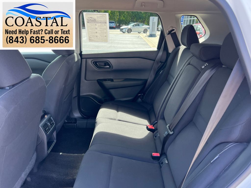 2024 Nissan Rogue S White at Coastal Chevrolet Cadillac