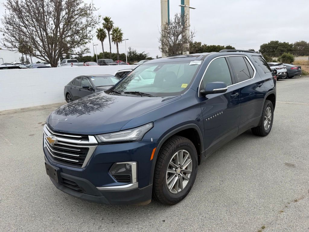 Blue Metallic 2023 Chevrolet Traverse SUV / Crossover Front-Wheel Drive 9-Speed Automatic