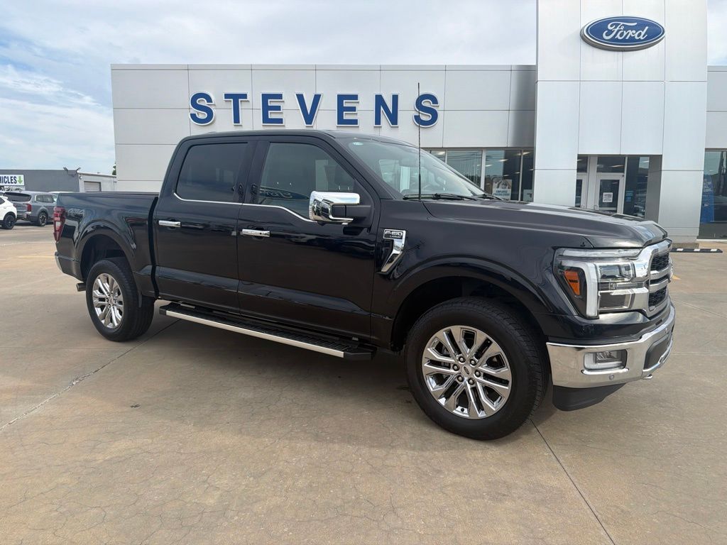 Black Metallic 2024 Ford F-150 Pickup Truck Four-Wheel Drive Automatic