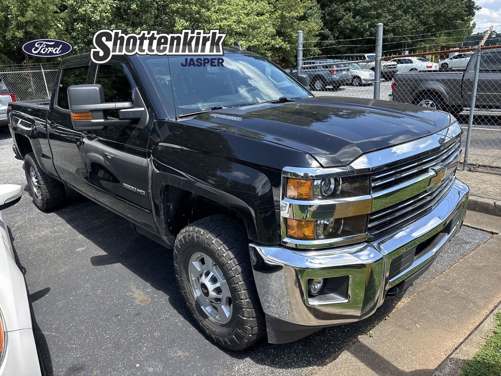 Black 2016 Chevrolet Silverado 2500HD Pickup Truck Four-Wheel Drive 6-Speed Automatic