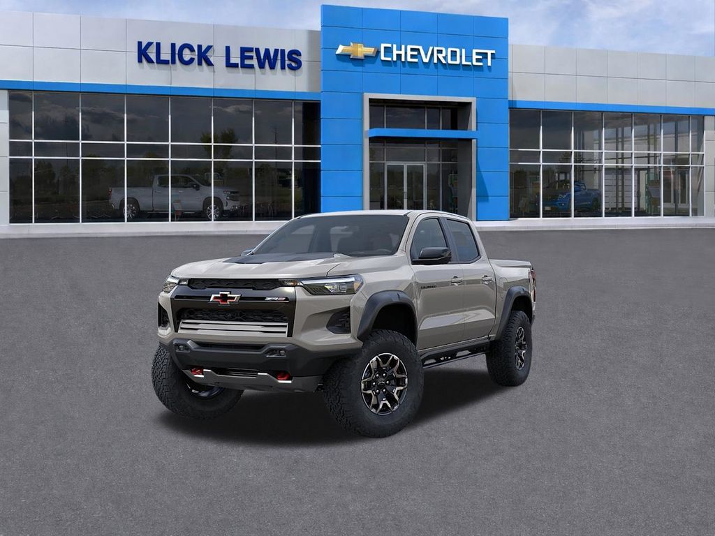 2026 Chevrolet Colorado ZR2 White at Klick Lewis Buick Chevrolet