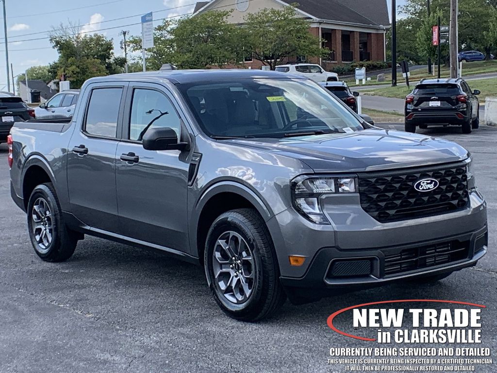 Gray Metallic 2025 Ford Maverick Pickup Truck All-Wheel Drive 8-Speed Automatic