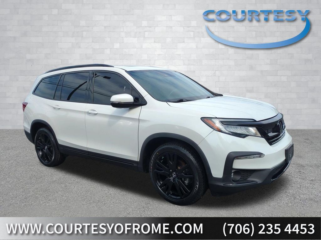 Platinum White Pearl 2021 Honda Pilot SUV / Crossover All-Wheel Drive 9-Speed Automatic