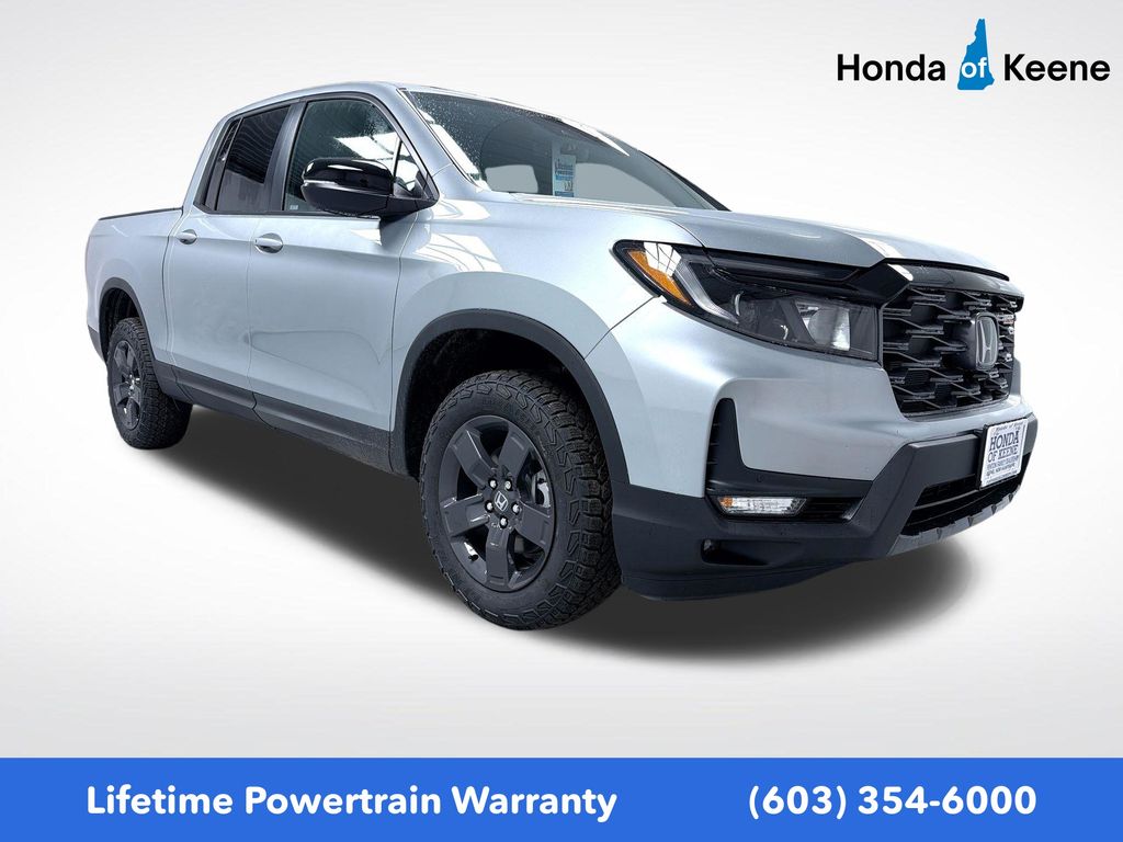 Solar Silver Metallic 2026 Honda Ridgeline Pickup Truck All-Wheel Drive 9-Speed Automatic