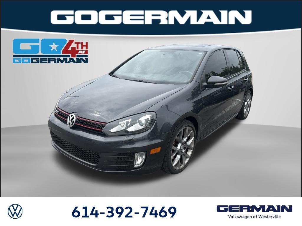 Steel Gray Metallic 2013 Volkswagen Golf GTI Hatchback 6-Speed Dual Clutch