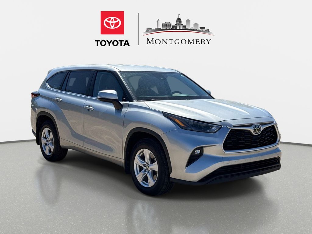 Celestial Silver Metallic 2024 Toyota Highlander LE FWD SUV / Crossover Front-Wheel Drive 8-Speed Automatic