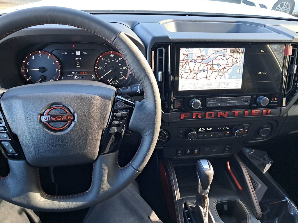 2026 Nissan Frontier PRO-4X White at John Sisson Motors