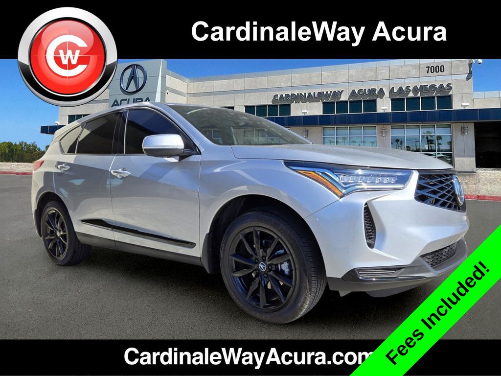 Solar Silver Metallic 2025 Acura RDX SH-AWD SUV / Crossover All-Wheel Drive Automatic