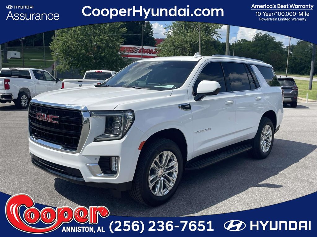 Summit White 2022 GMC Yukon SLE RWD SUV / Crossover 4X2