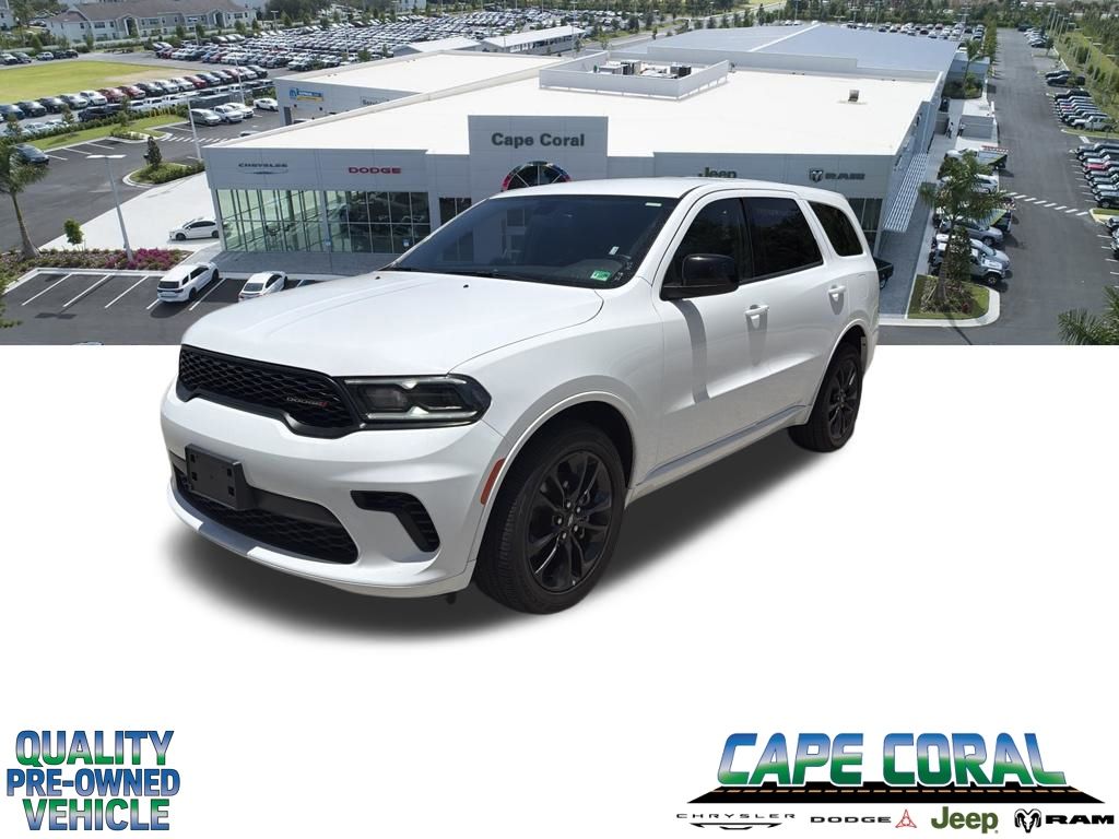White Knuckle Clearcoat 2025 Dodge Durango SUV / Crossover All-Wheel Drive 8-Speed Automatic