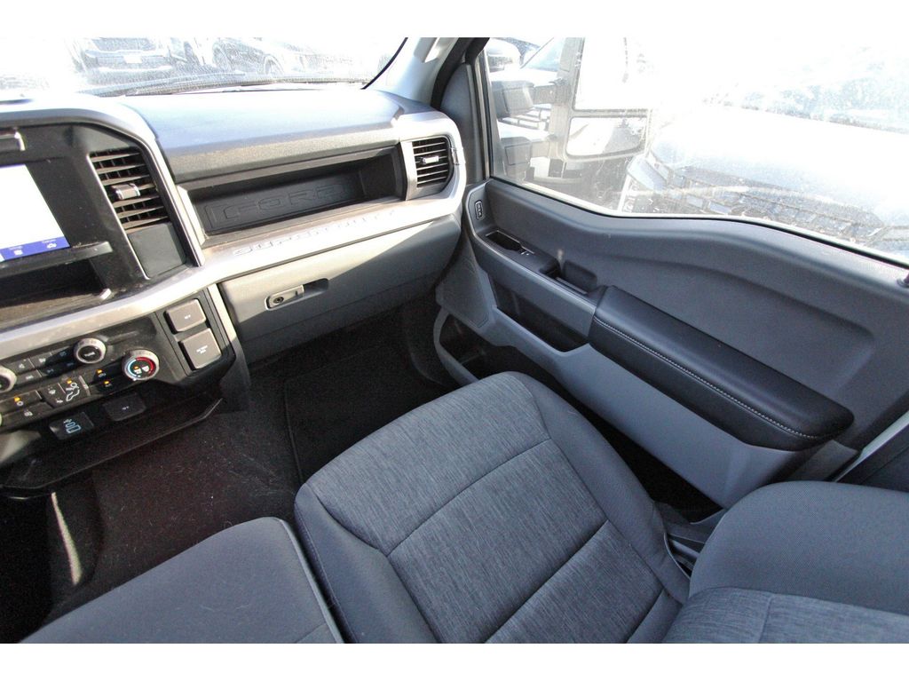2023 Ford F-350SD XL White at Texan Dodge Chrysler Jeep Ram