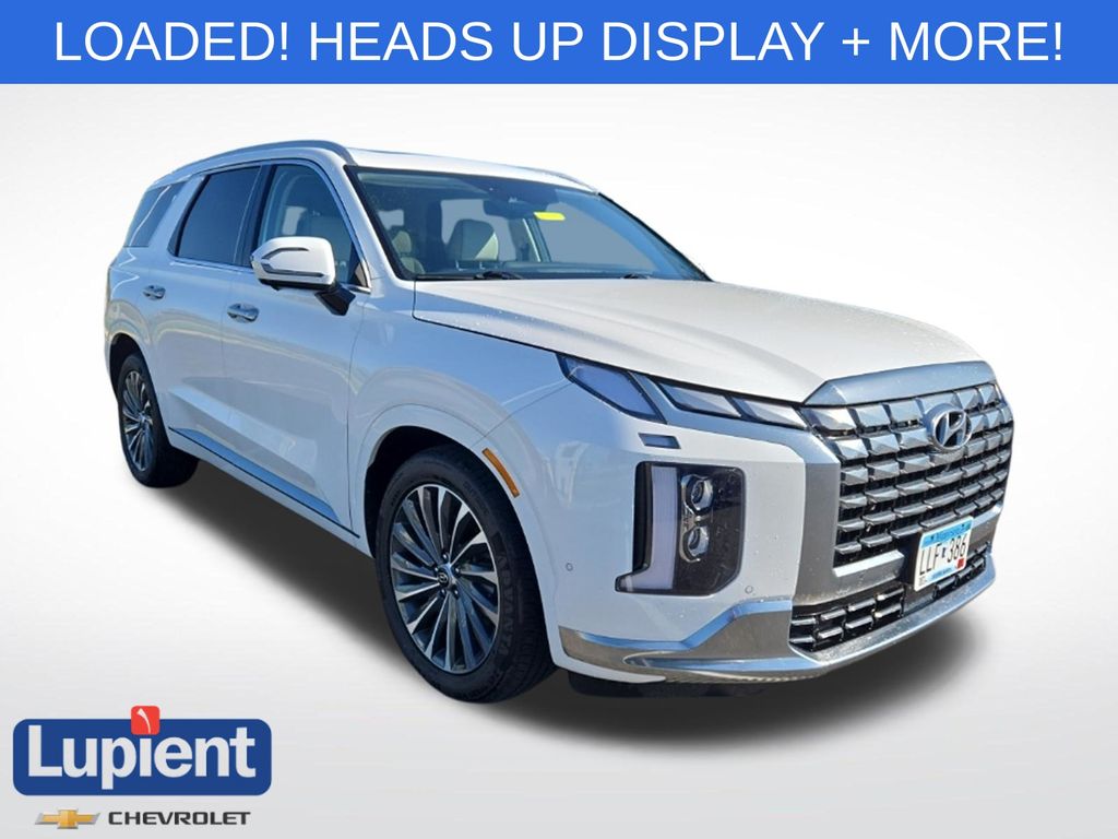 Hyper White 2024 Hyundai Palisade SUV / Crossover All-Wheel Drive 8-Speed Automatic