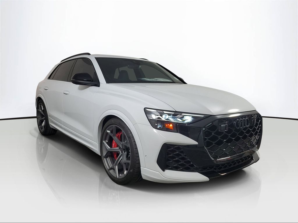 Glacier White Metallic 2026 Audi RS Q8 SUV / Crossover All-Wheel Drive 8-Speed Automatic