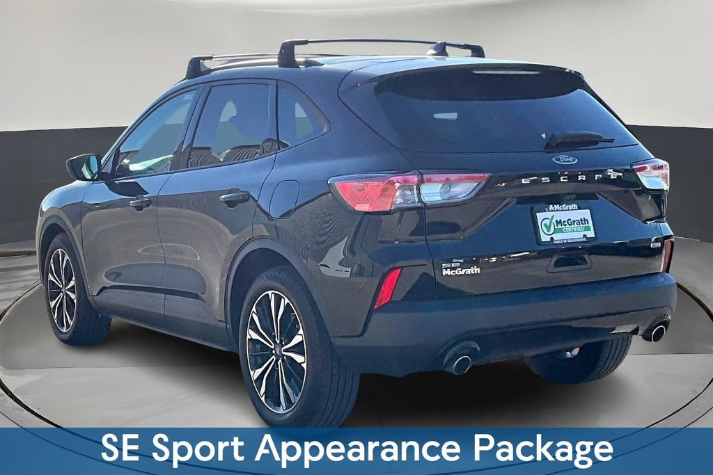 Certified Used 2021 Black Ford SE Hybrid image 4