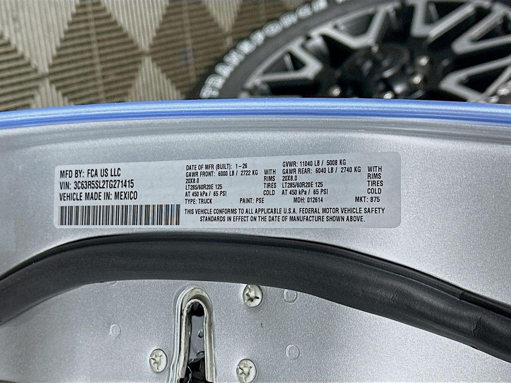 New 2026 Silver Ram Limited 14in image 19