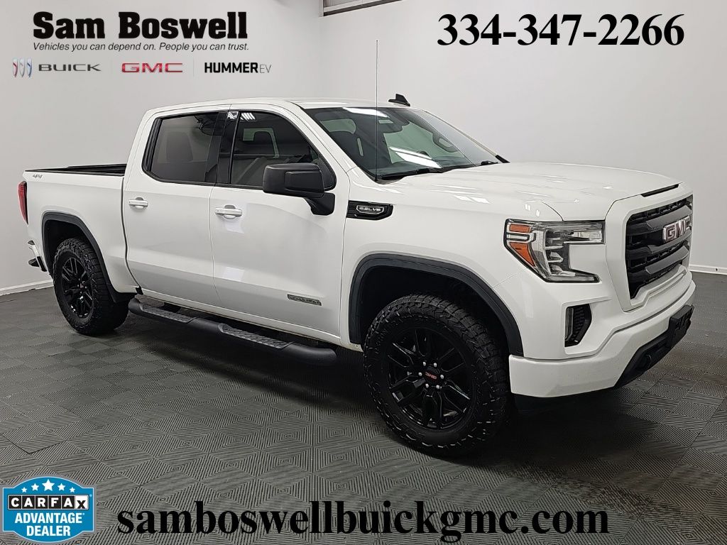 Summit White 2020 GMC Sierra 1500 Pickup Truck Four-Wheel Drive Automatic