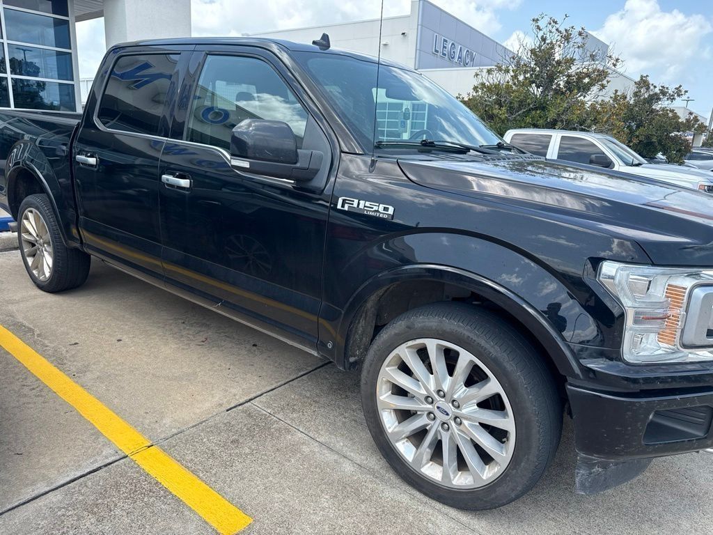 Shadow Black 2018 Ford F-150 Pickup Truck Four-Wheel Drive Automatic
