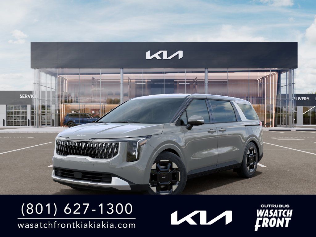 Ceramic Silver 2026 Kia Carnival Minivan Front-Wheel Drive 8-Speed Automatic