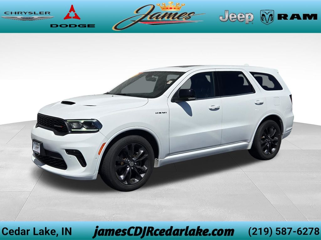 White Knuckle Clearcoat 2022 Dodge Durango SUV / Crossover All-Wheel Drive 8-Speed Automatic