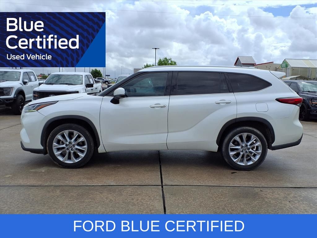 2020 Toyota Highlander Limited White at Cook Ford