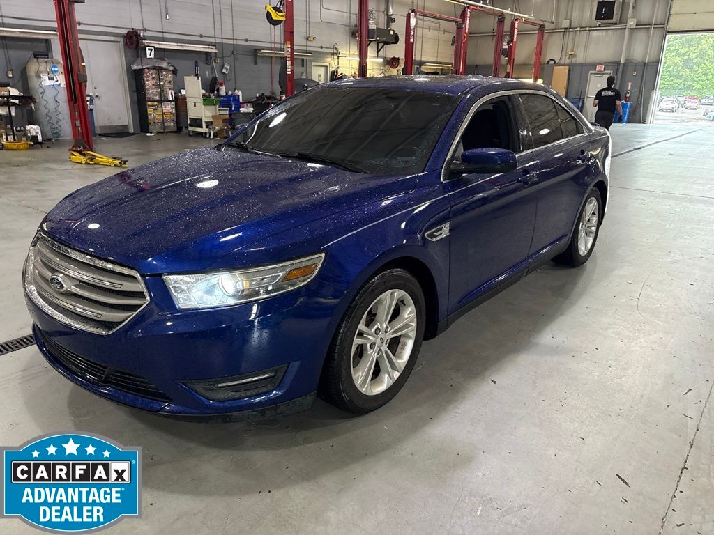 Blue 2013 Ford Taurus Sedan Front-Wheel Drive 6-Speed Automatic