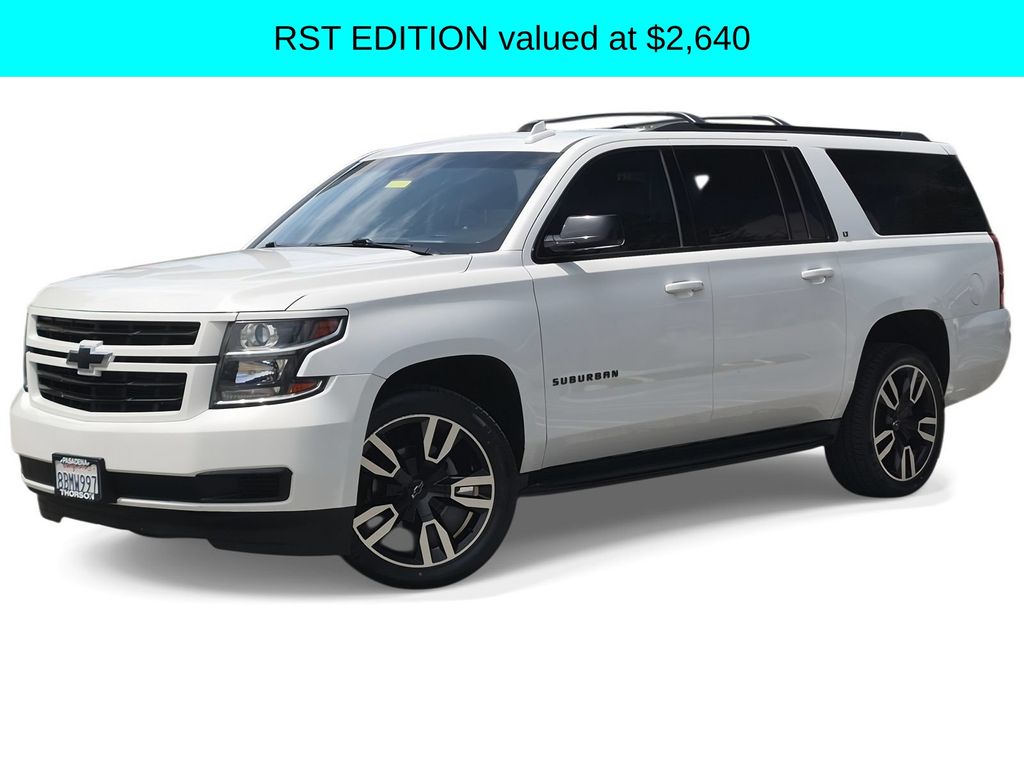 Summit White 2018 Chevrolet Suburban SUV / Crossover 4X2 6-Speed Automatic Overdrive