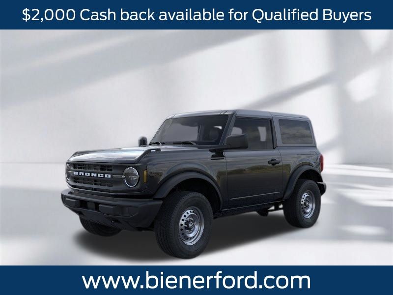Shadow Black 2026 Ford Bronco SUV / Crossover Four-Wheel Drive Automatic