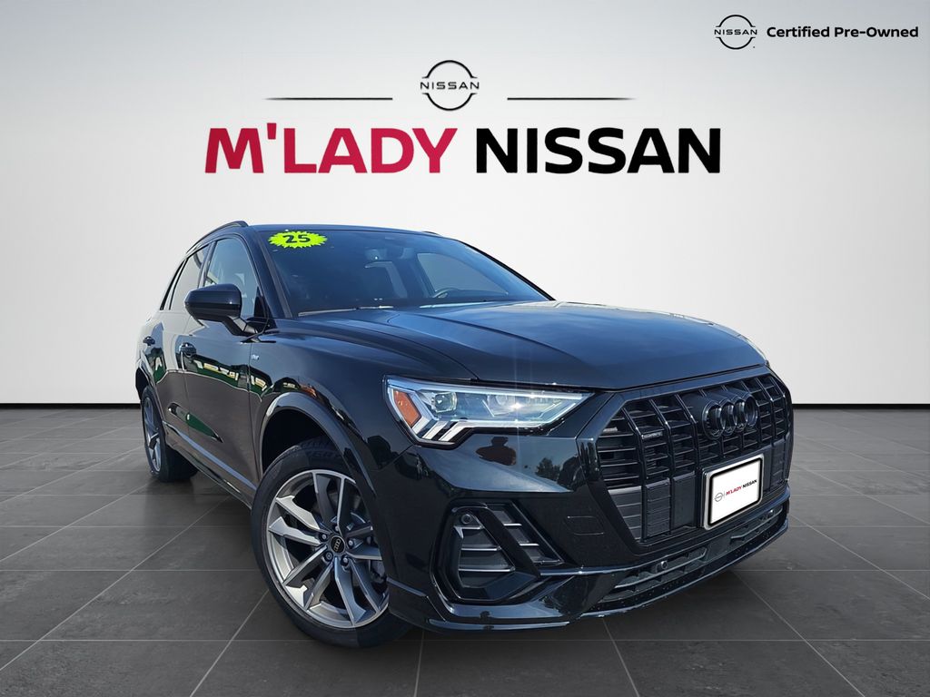 Black 2025 Audi Q3 SUV / Crossover All-Wheel Drive 8-Speed Automatic