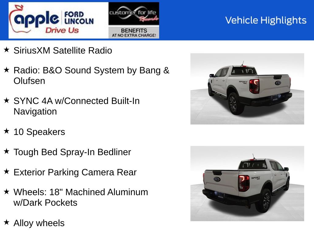 2024 Ford Ranger LARIAT
