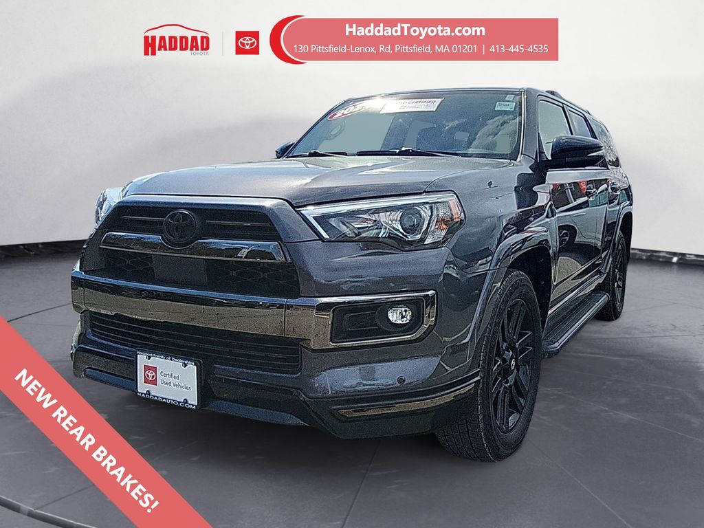 Magnetic Gray Metallic 2021 Toyota 4Runner Nightshade Edition 4WD SUV / Crossover All-Wheel Drive 5-Speed Automatic Overdrive
