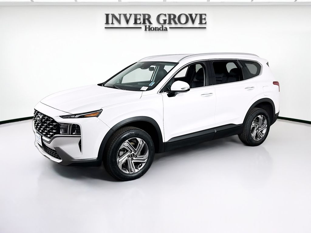 Serenity White Pearl 2023 Hyundai Santa Fe SUV / Crossover All-Wheel Drive 8-Speed Automatic