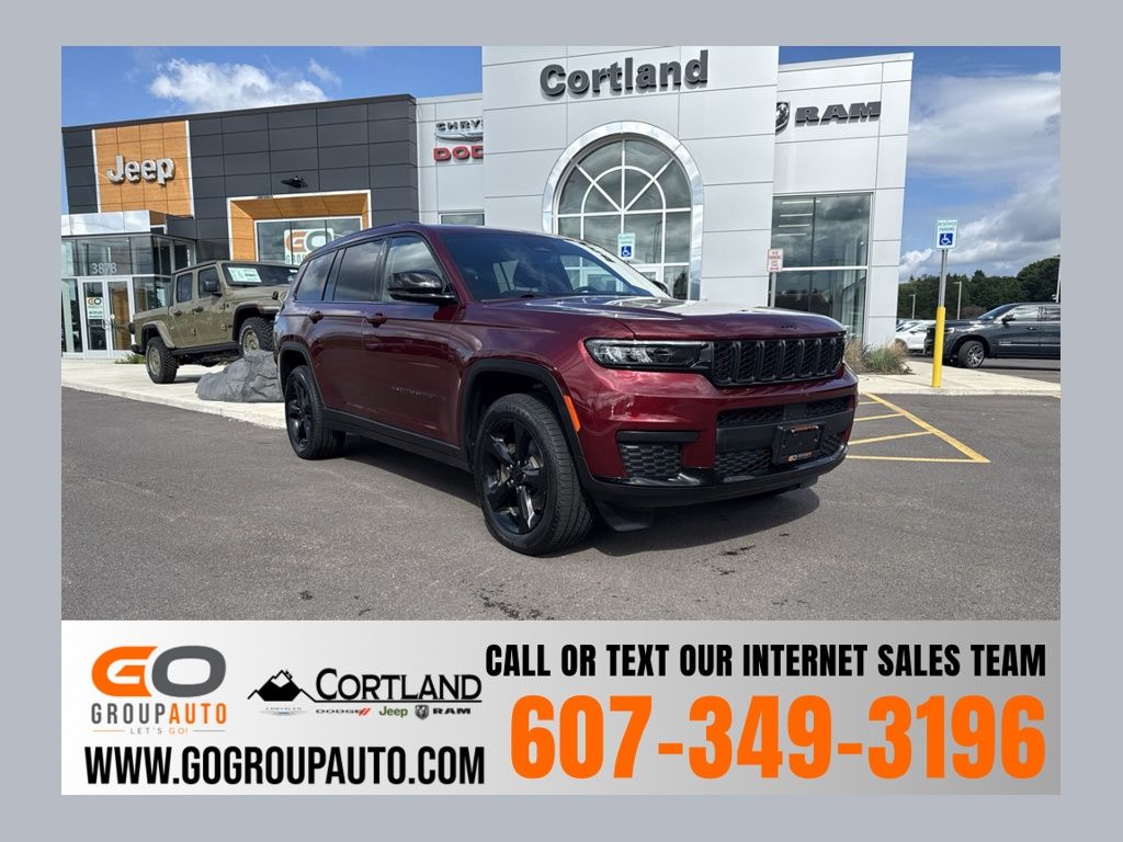 Velvet Red Pearlcoat 2023 Jeep Grand Cherokee L SUV / Crossover Four-Wheel Drive 8-Speed Automatic
