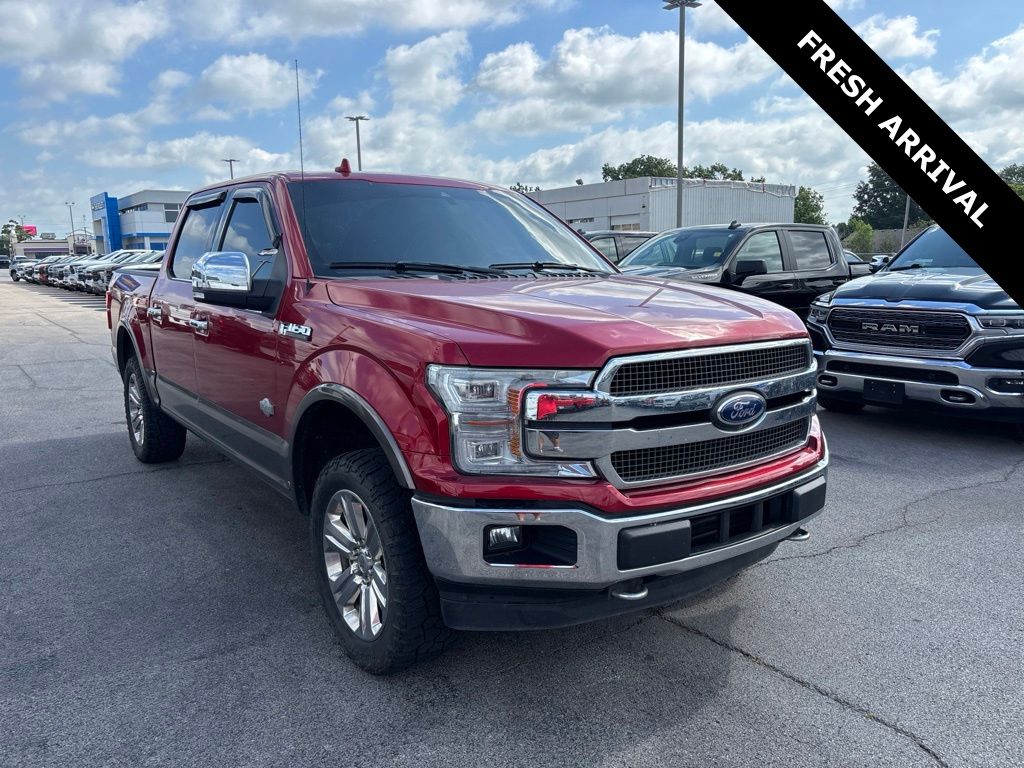 Rapid Red Metallic Tinted Clearcoat 2020 Ford F-150 King Ranch SuperCrew 4WD Pickup Truck Four-Wheel Drive Automatic