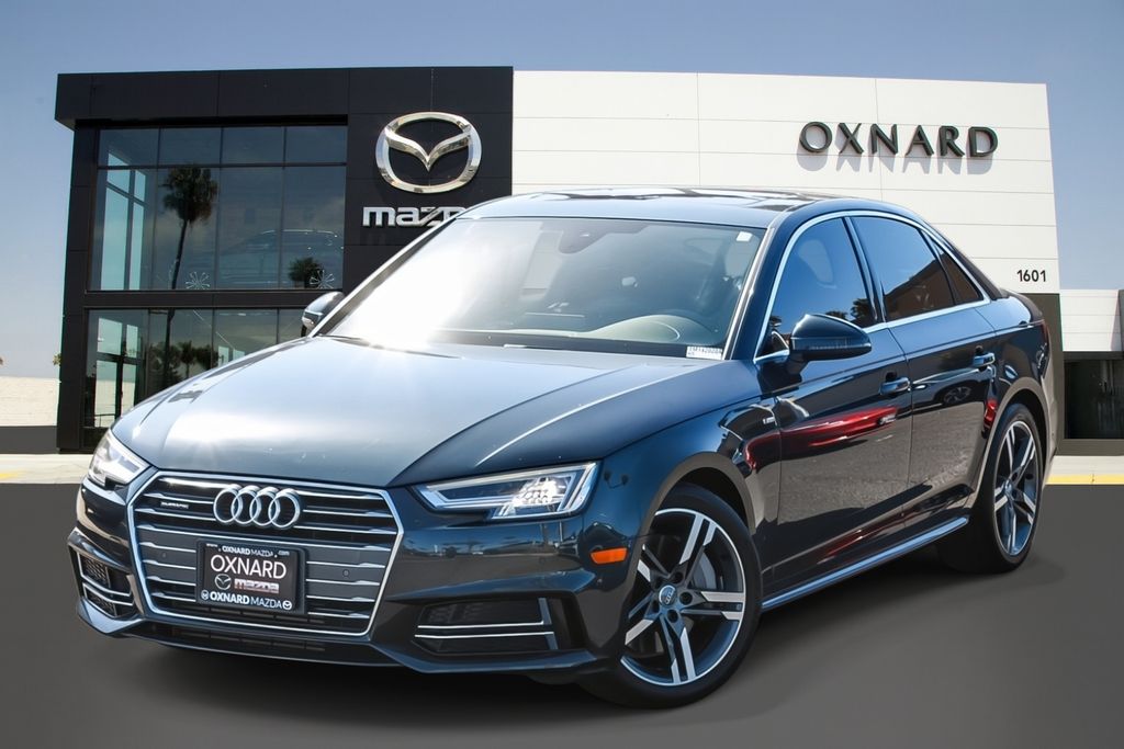 Gray Metallic 2017 Audi A4 Sedan All-Wheel Drive 7-Speed Automatic
