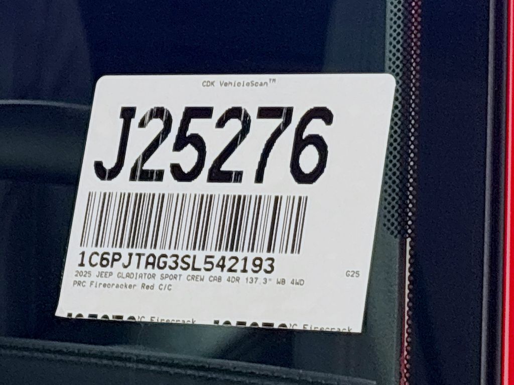 2025 Jeep Gladiator Sport