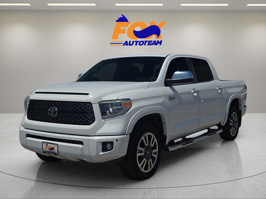 Super White 2020 Toyota Tundra Pickup Truck Four-Wheel Drive 6-Speed Automatic