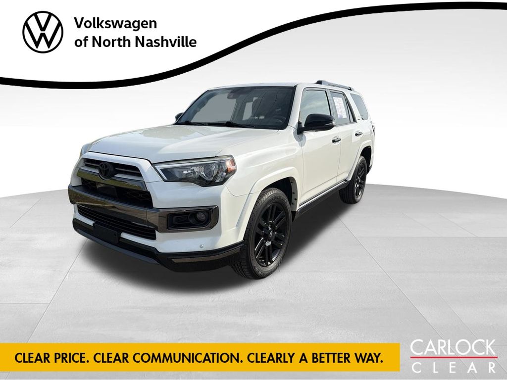 White (Blizzard Pearl) 2020 Toyota 4Runner SUV / Crossover All-Wheel Drive 5-Speed Automatic Overdrive