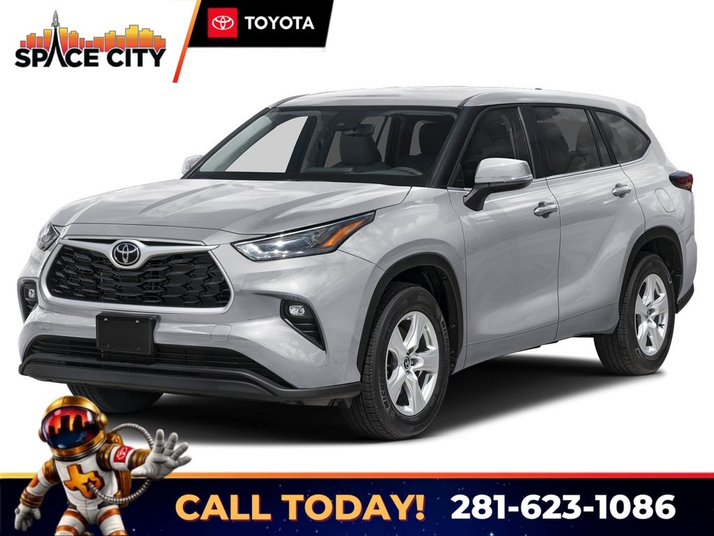 Celestial Silver Metallic 2025 Toyota Highlander SUV / Crossover All-Wheel Drive 8-Speed Automatic
