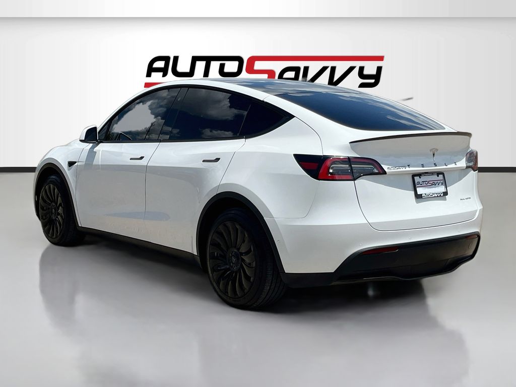 2020 Tesla Model Y Long Range White at Bravo Nissan