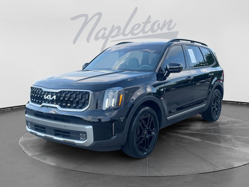 Ebony Black 2023 Kia Telluride SUV / Crossover All-Wheel Drive 8-Speed Automatic