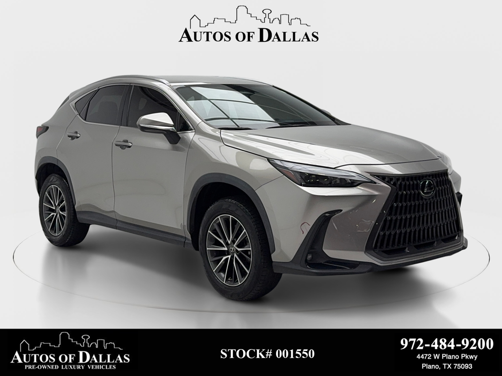 Silver 2022 Lexus NX SUV / Crossover Front-Wheel Drive 8-Speed Automatic