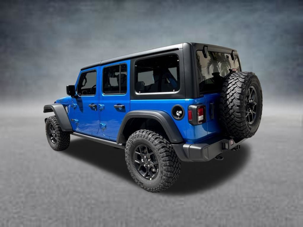 New 2024 Blue Jeep Sport image 4