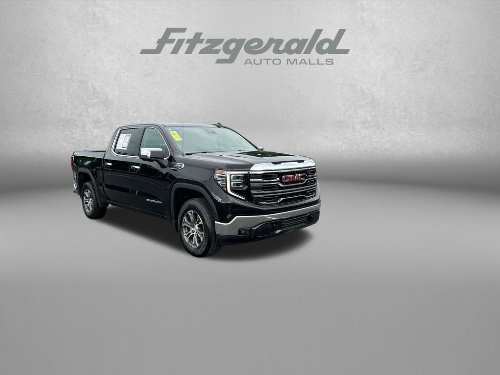Onyx Black 2025 GMC Sierra 1500 Pickup Truck Four-Wheel Drive Automatic