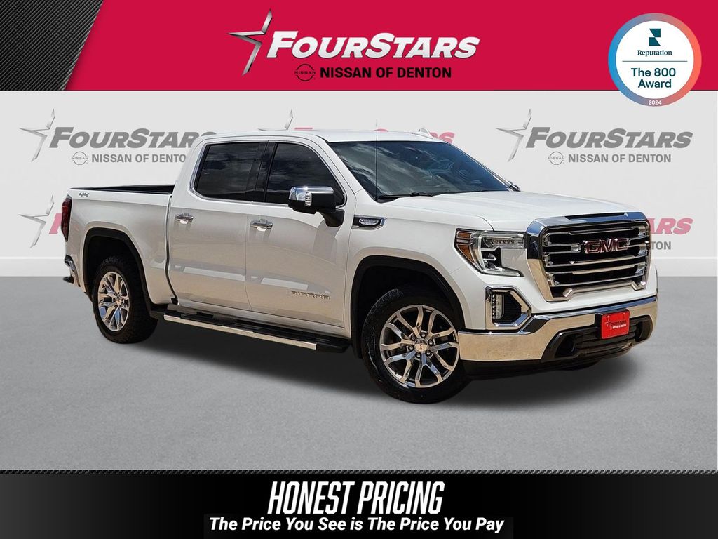 Summit White 2021 GMC Sierra 1500 Pickup Truck Four-Wheel Drive Automatic